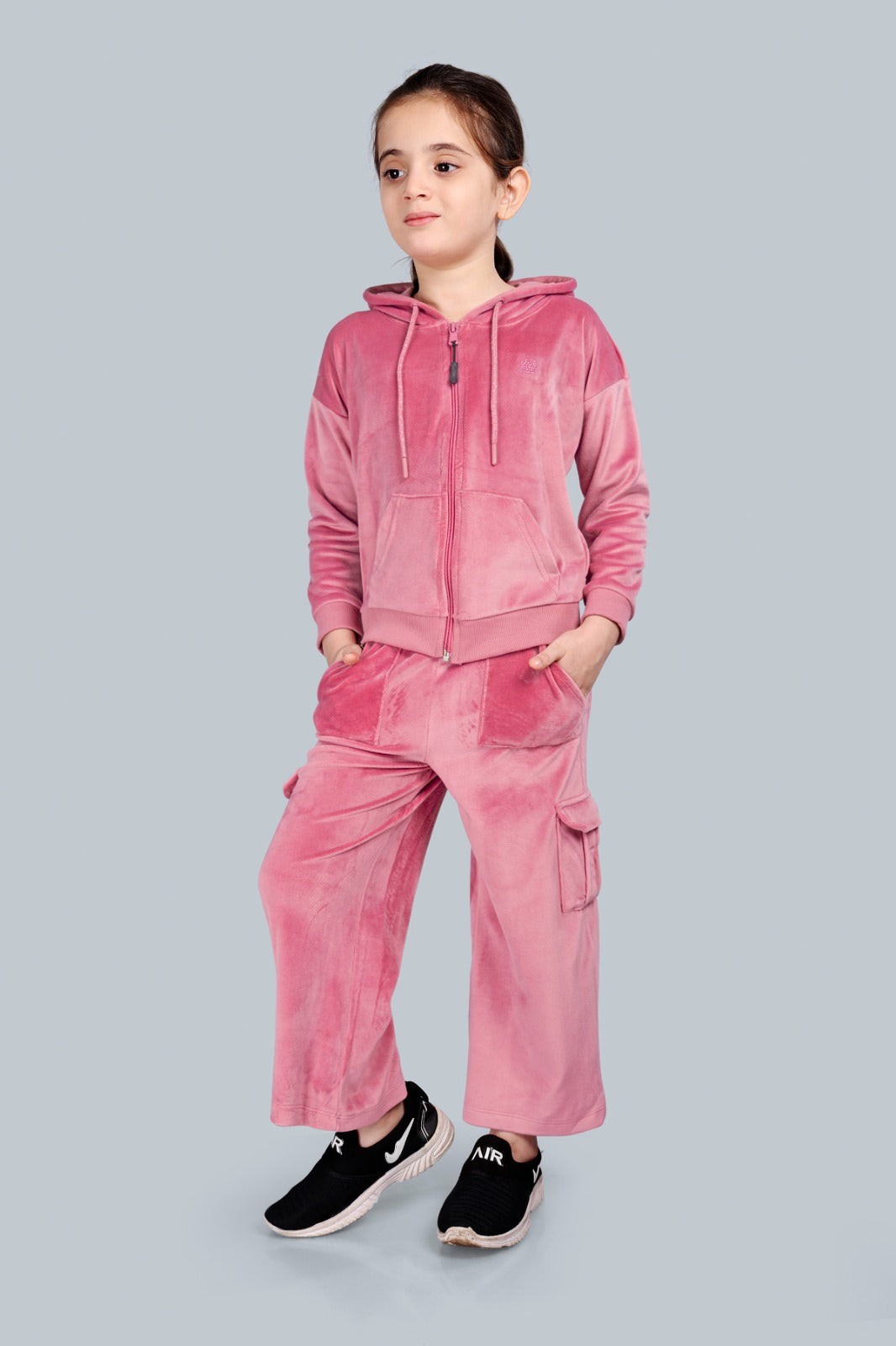 Girls Vellore Wide Leg Cargo Pocket Pants
