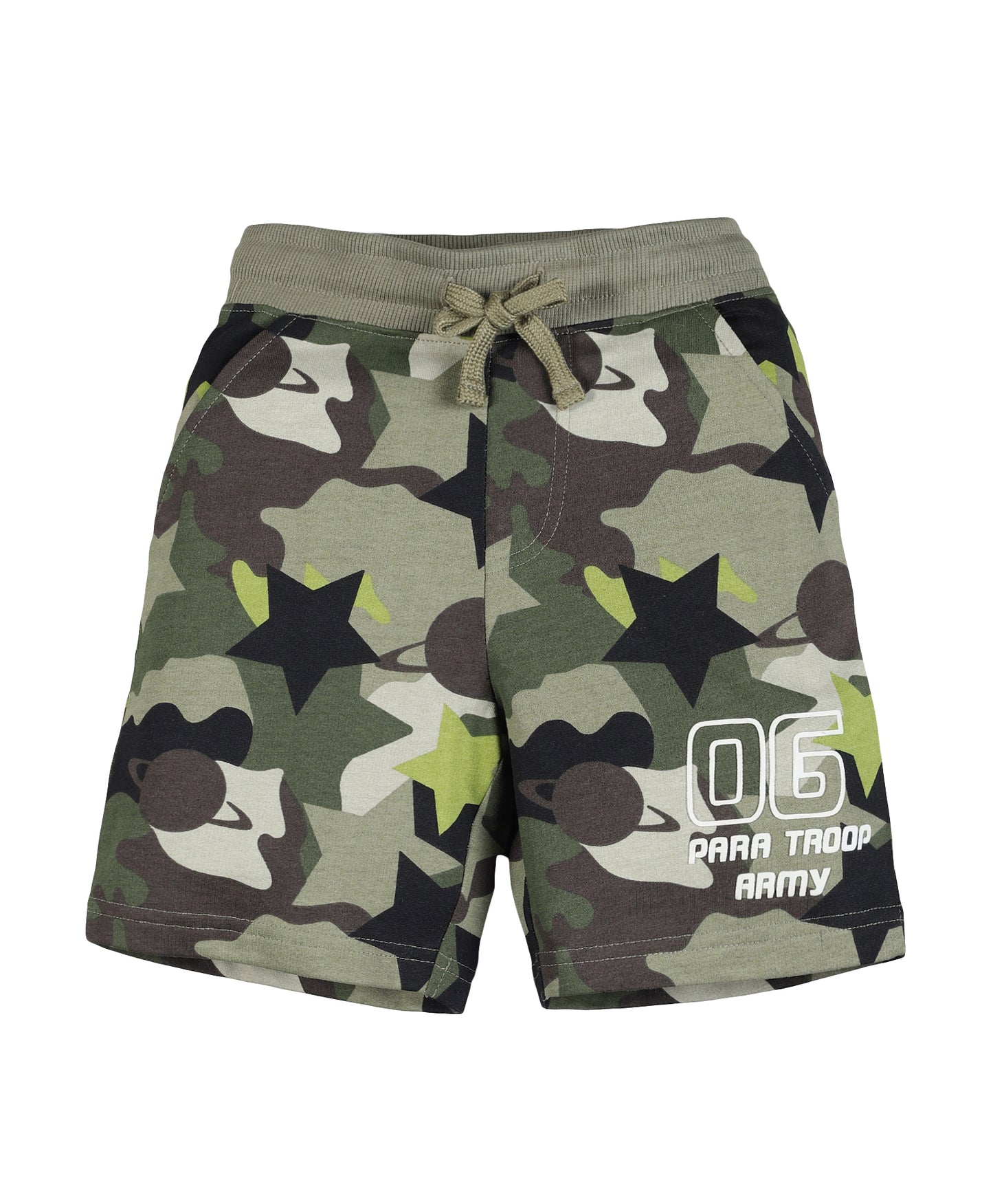 Plum Tree Boys Camouflage Print short - Camo