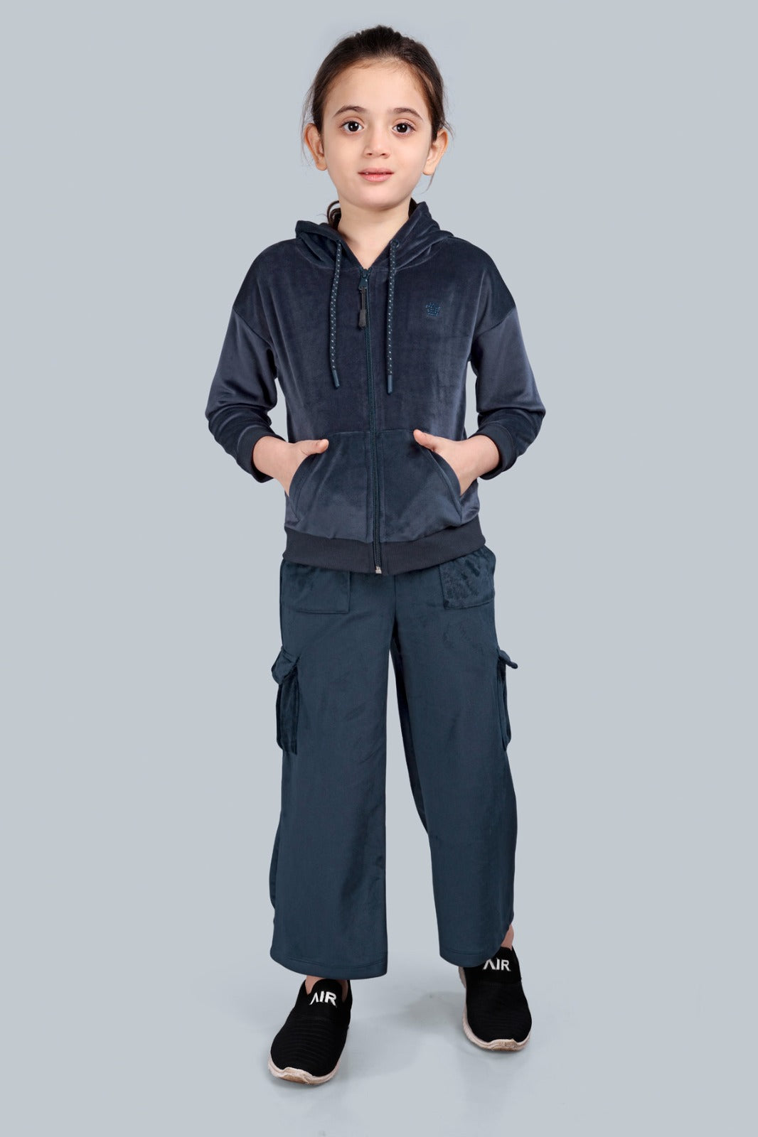 Girls Vellore Wide Leg Cargo Pocket Pants