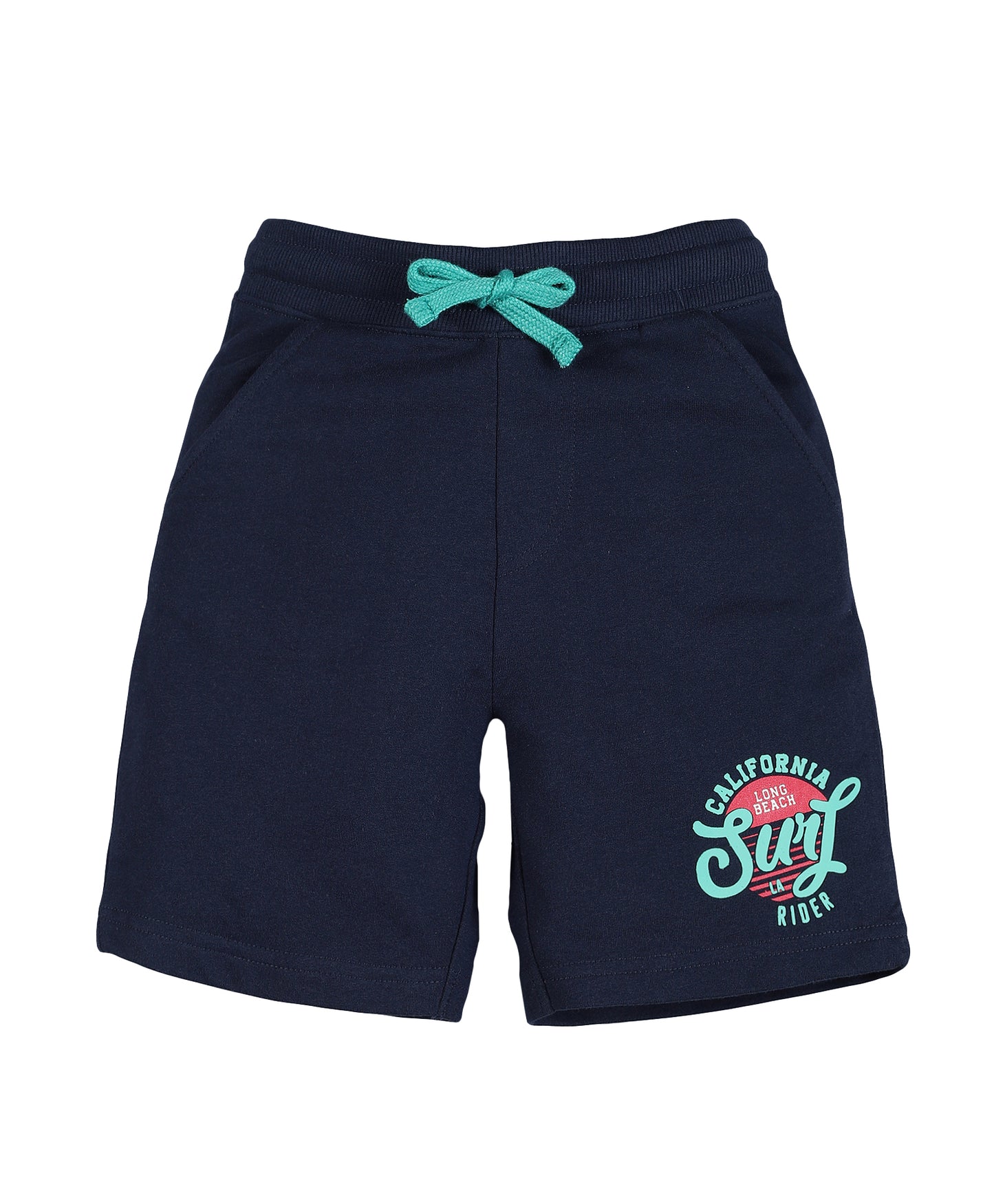 Plum Tree Boys California Print short - NAVY