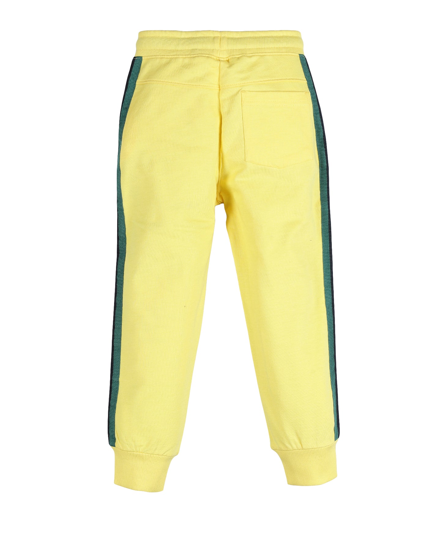 Plum Tree Boys Champ Print Jogger Track pant - Yellow