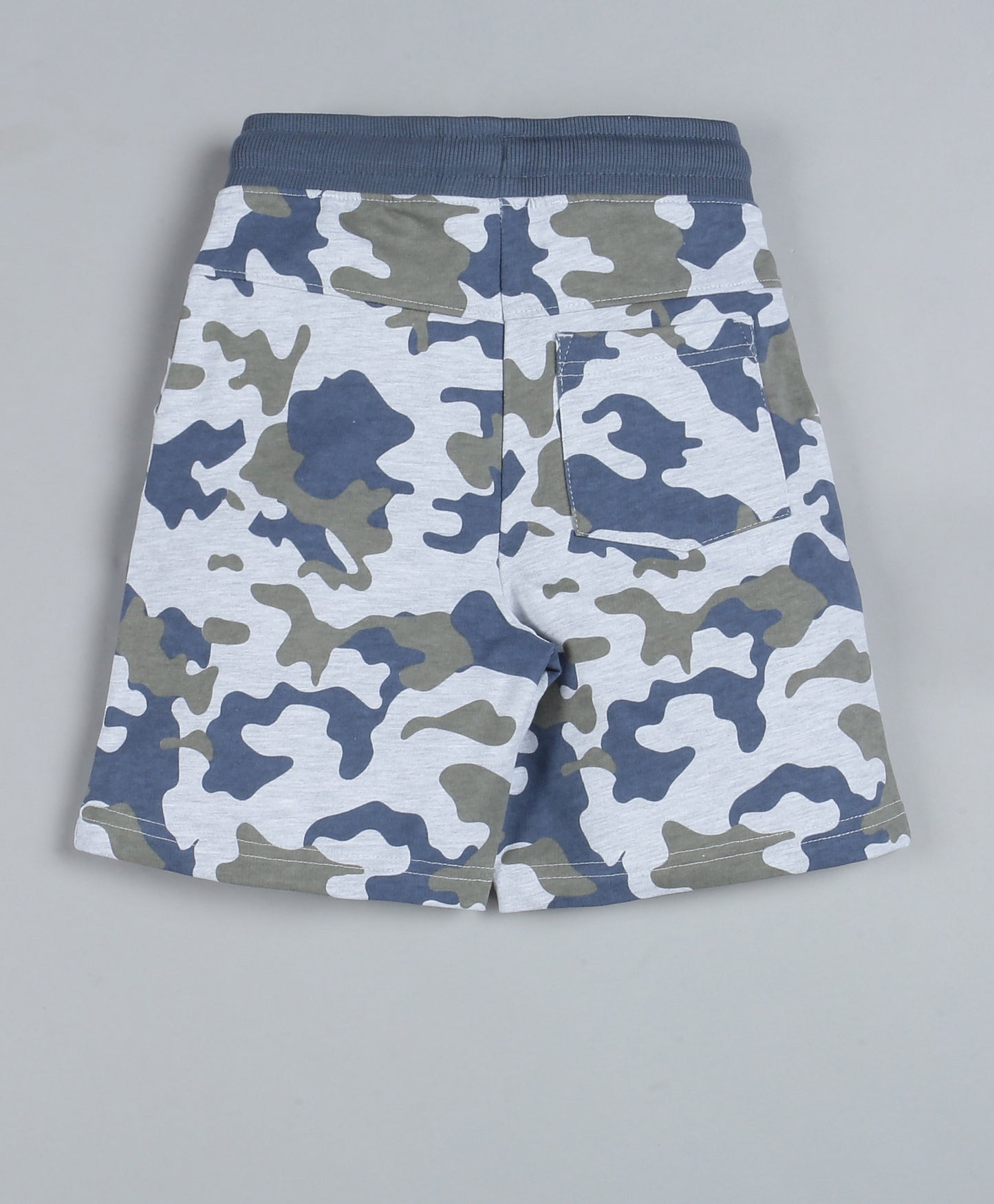 Plum Tree Boys Camoflague Printed Shorts-CAMOFLAGUE