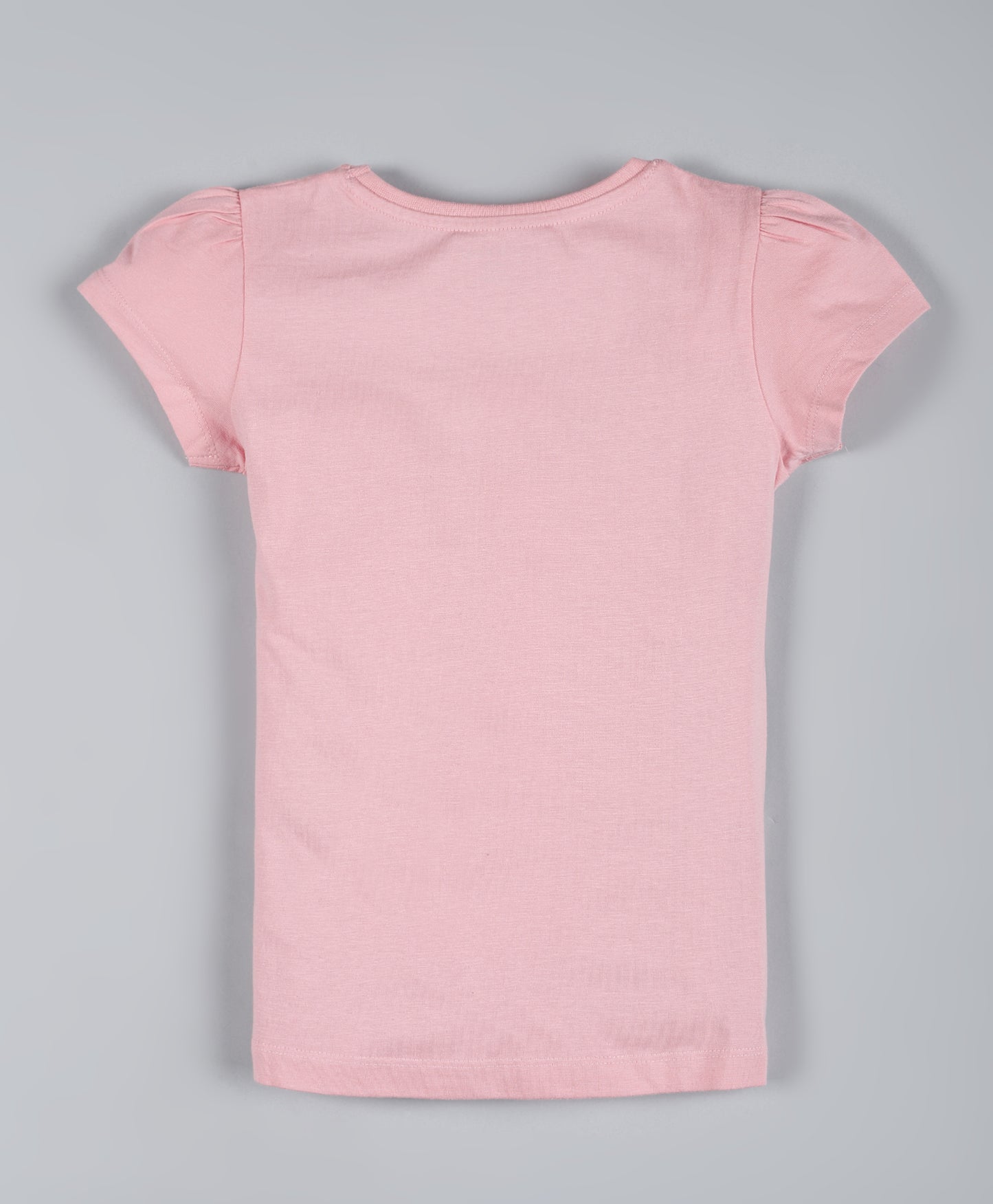 Plum Tree Girls Daddy Print T-shirt ( Pack of 2)-BLACK PINK