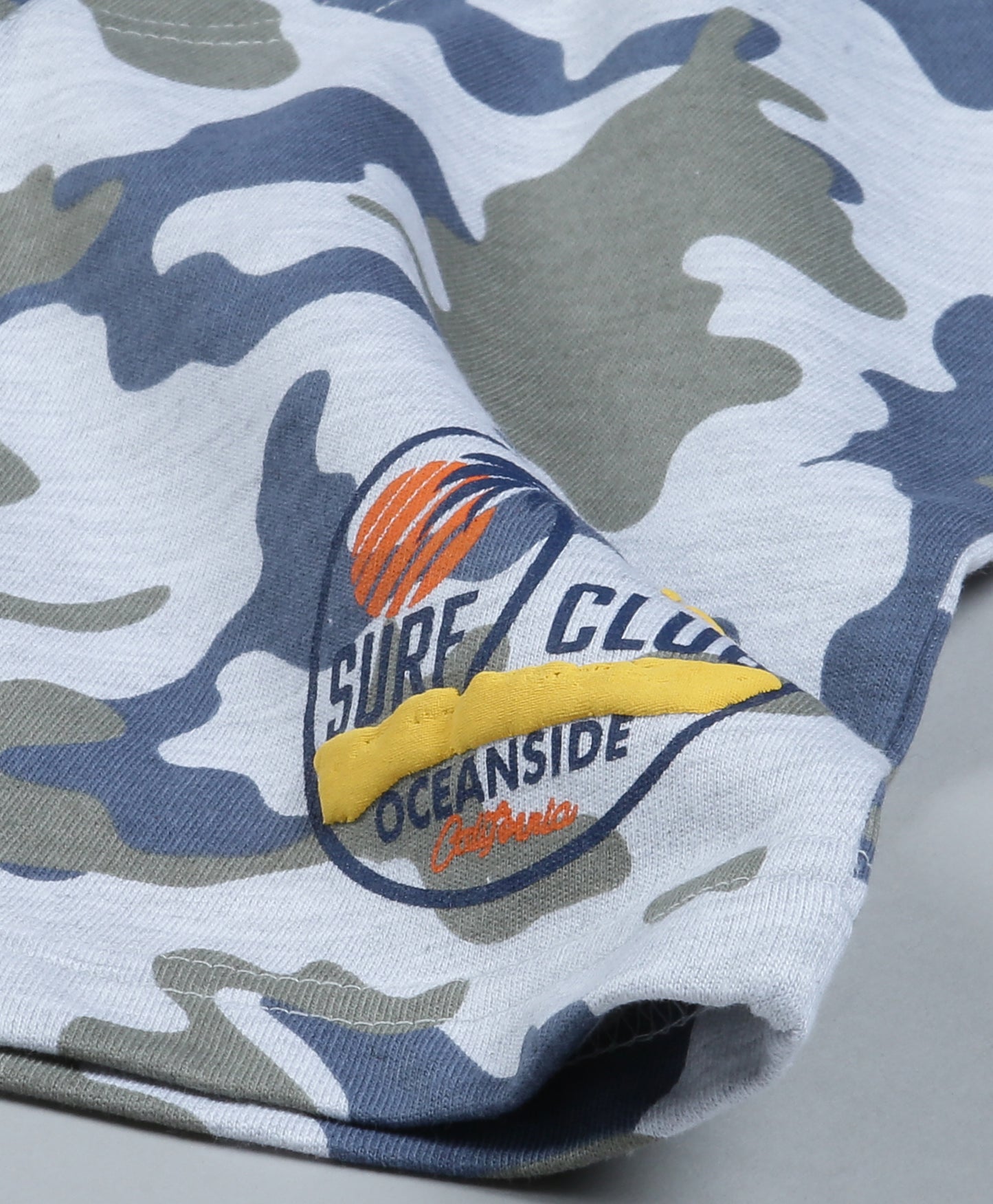 Plum Tree Boys Camoflague Printed Shorts-CAMOFLAGUE