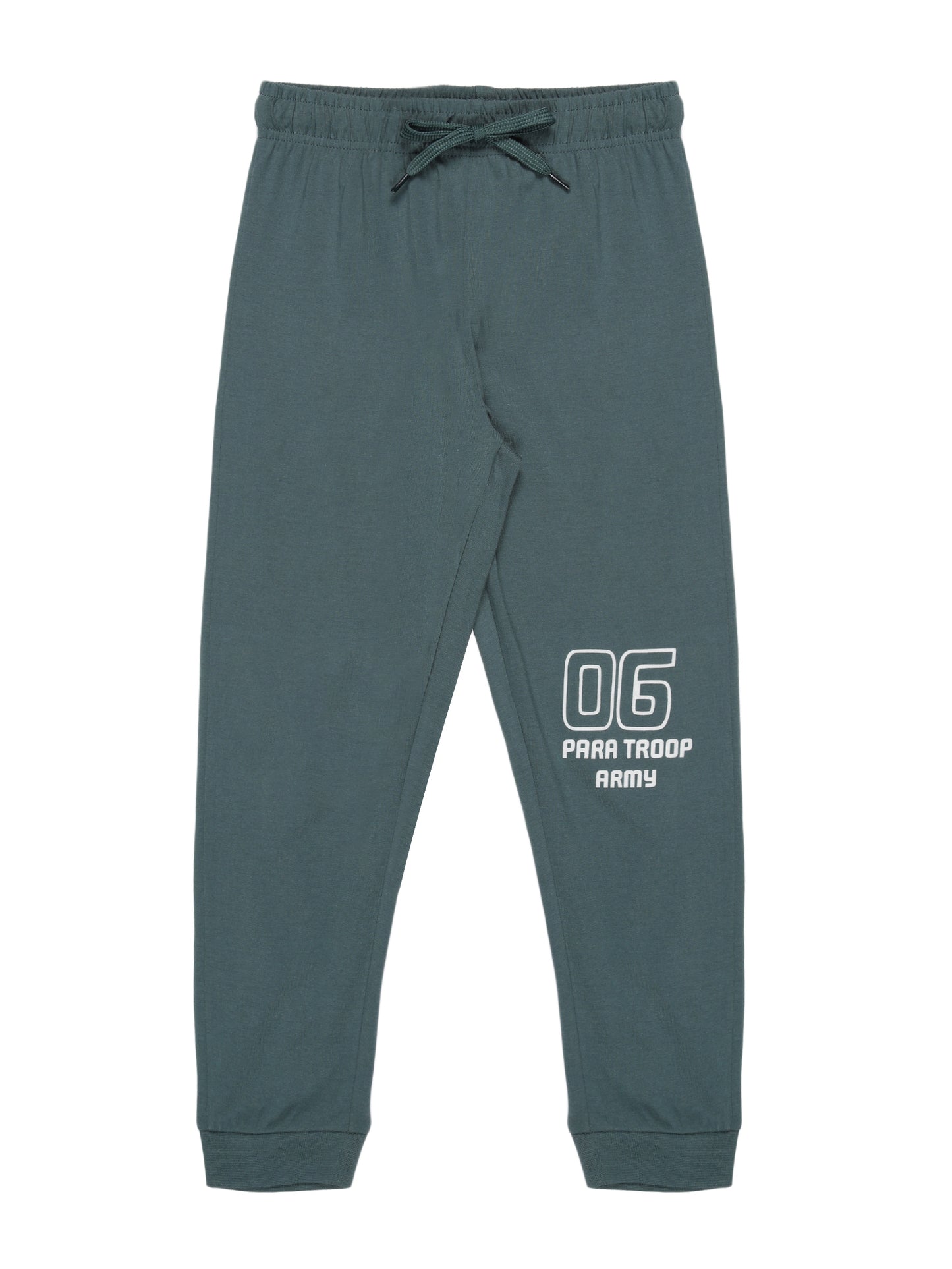 Boys pure cotton 2 pack Joggers -NAVY GREEN
