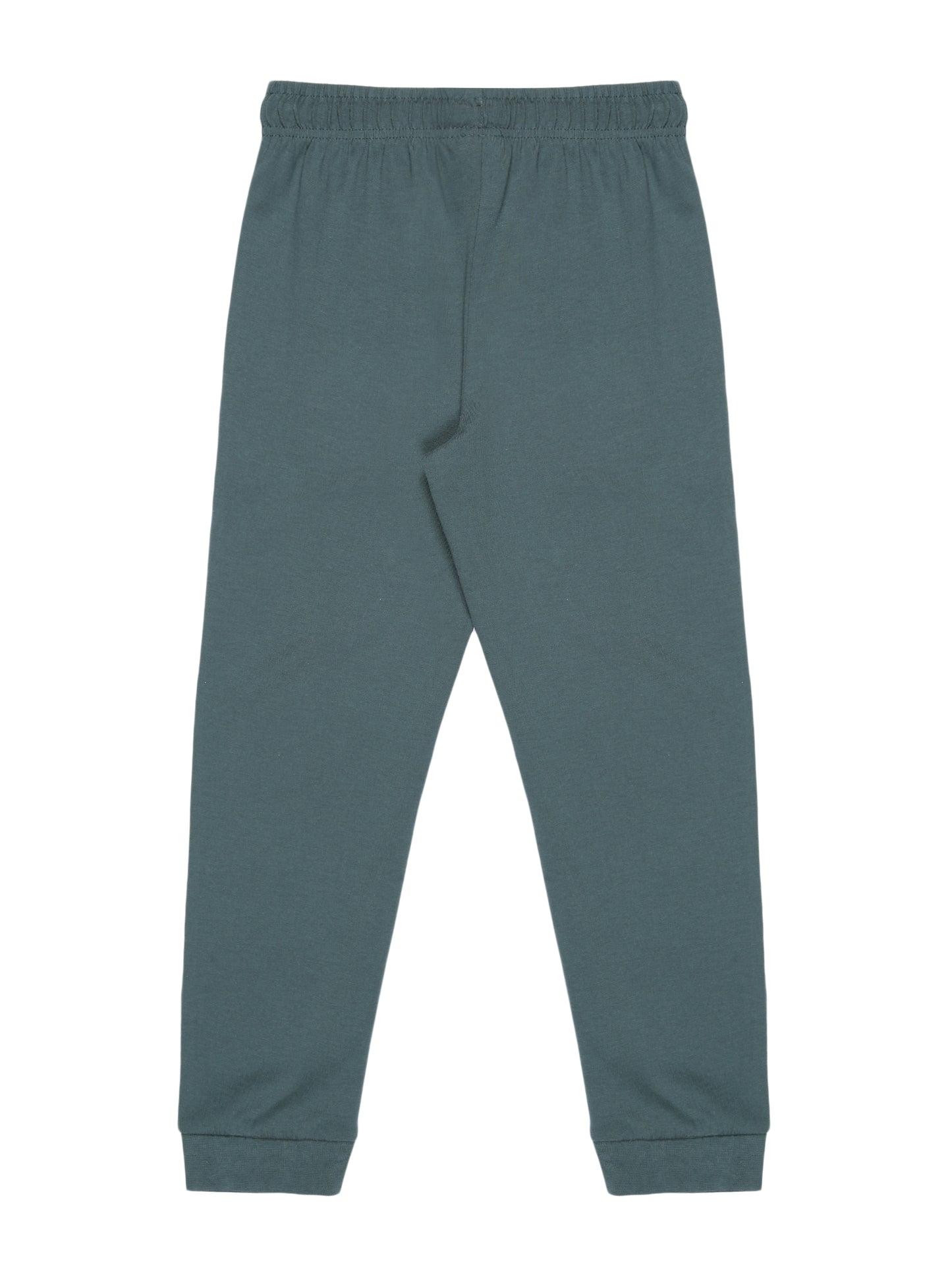 Boys pure cotton 2 pack Joggers -NAVY GREEN
