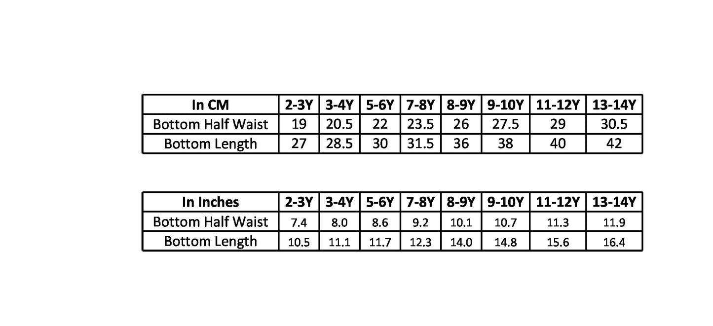 Girls Cotton Lycra Stretch Cycling Shorts Pack of 3