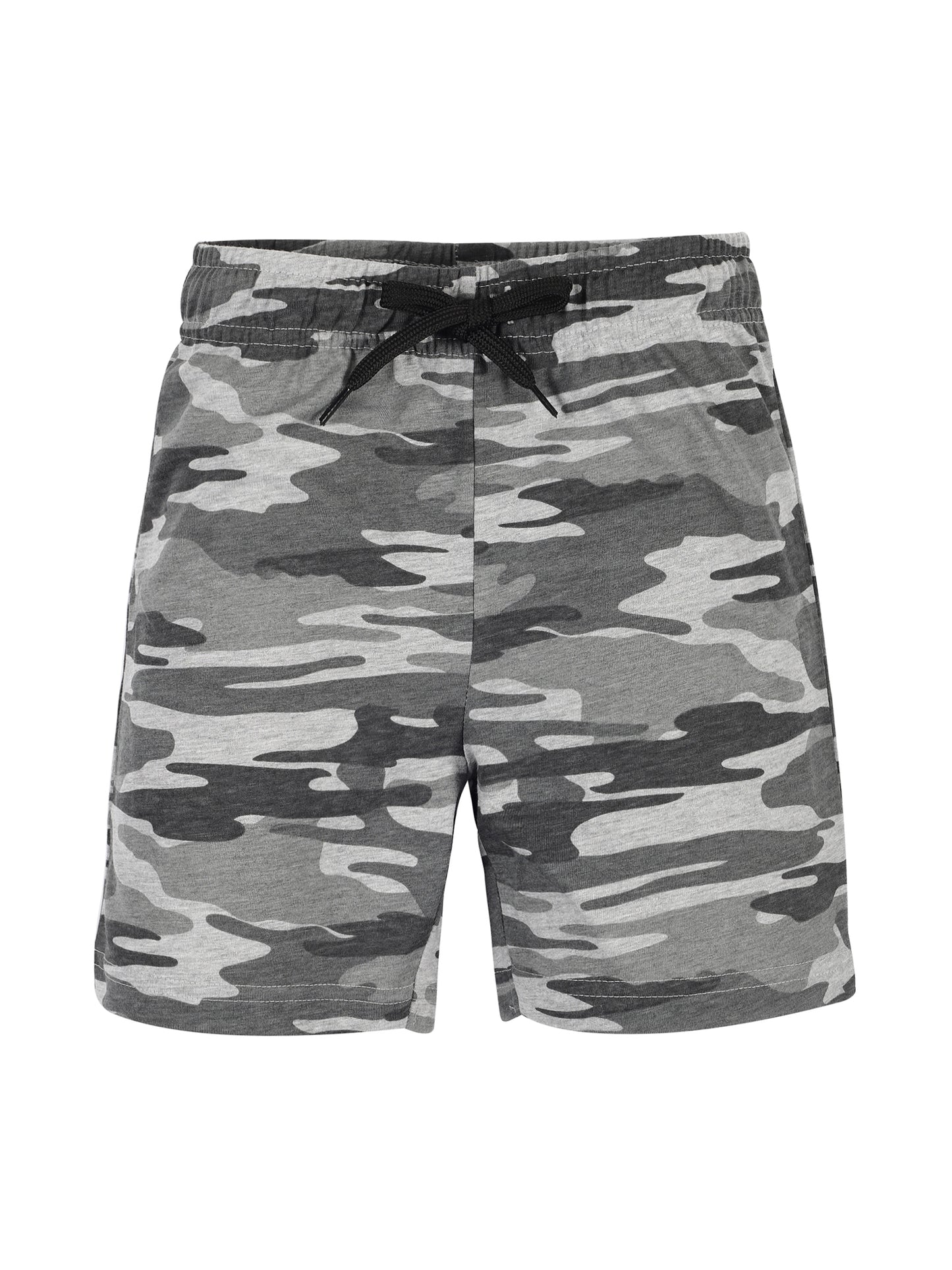 Plum Tree Boys Camoflague Print shorts ( Pack of 2)-YELLOW CAMO
