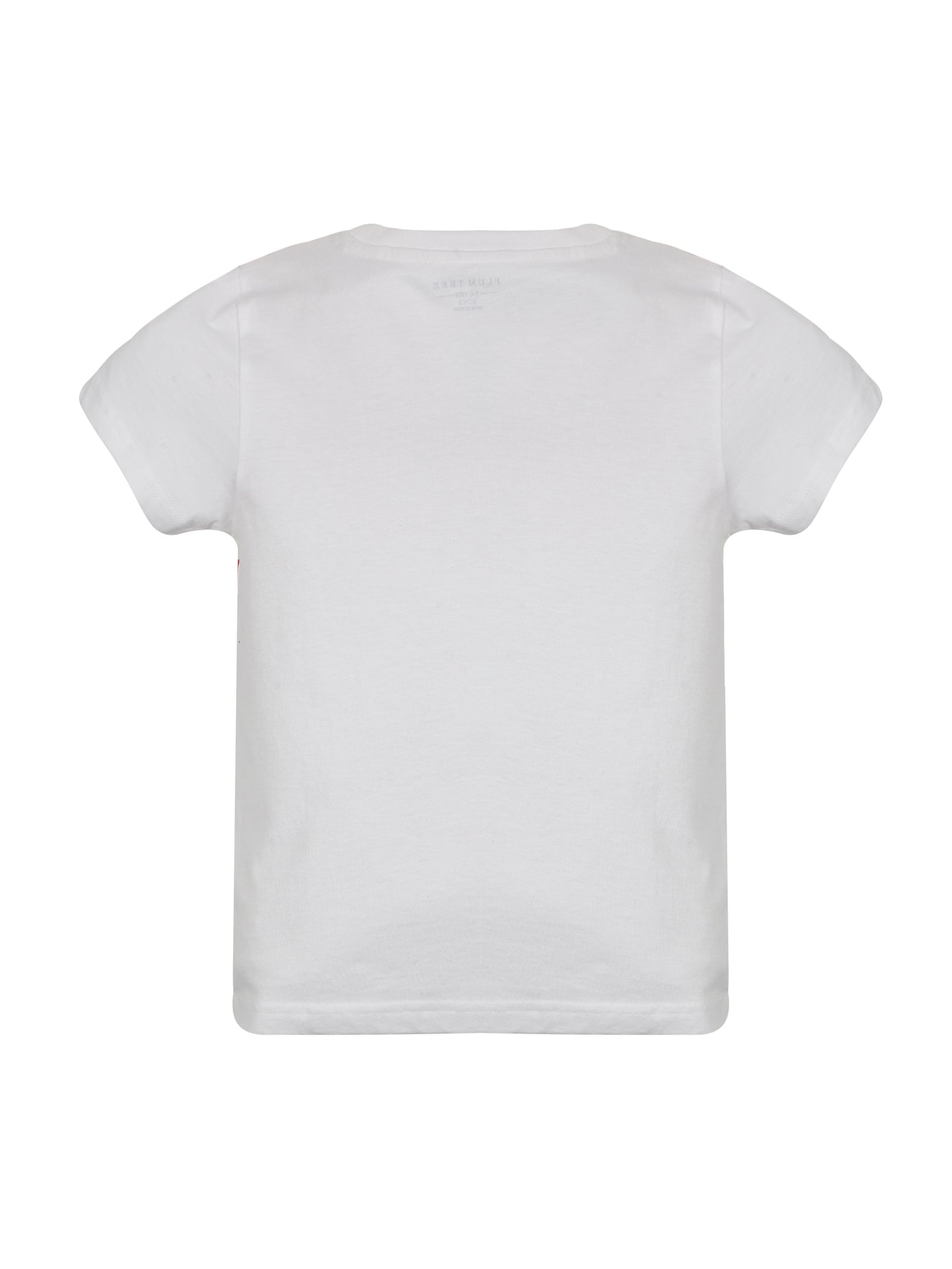 Plum Tree Boys Half Sleeve NYC Print T-shirt( Pack of 2)-GREEN WHITE
