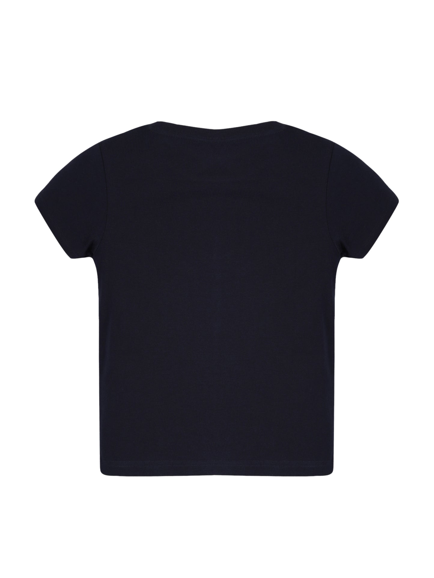 Plum Tree Boys Half Sleeve Universe Print T-shirt( Pack of 2)-OFF WHITE NAVY