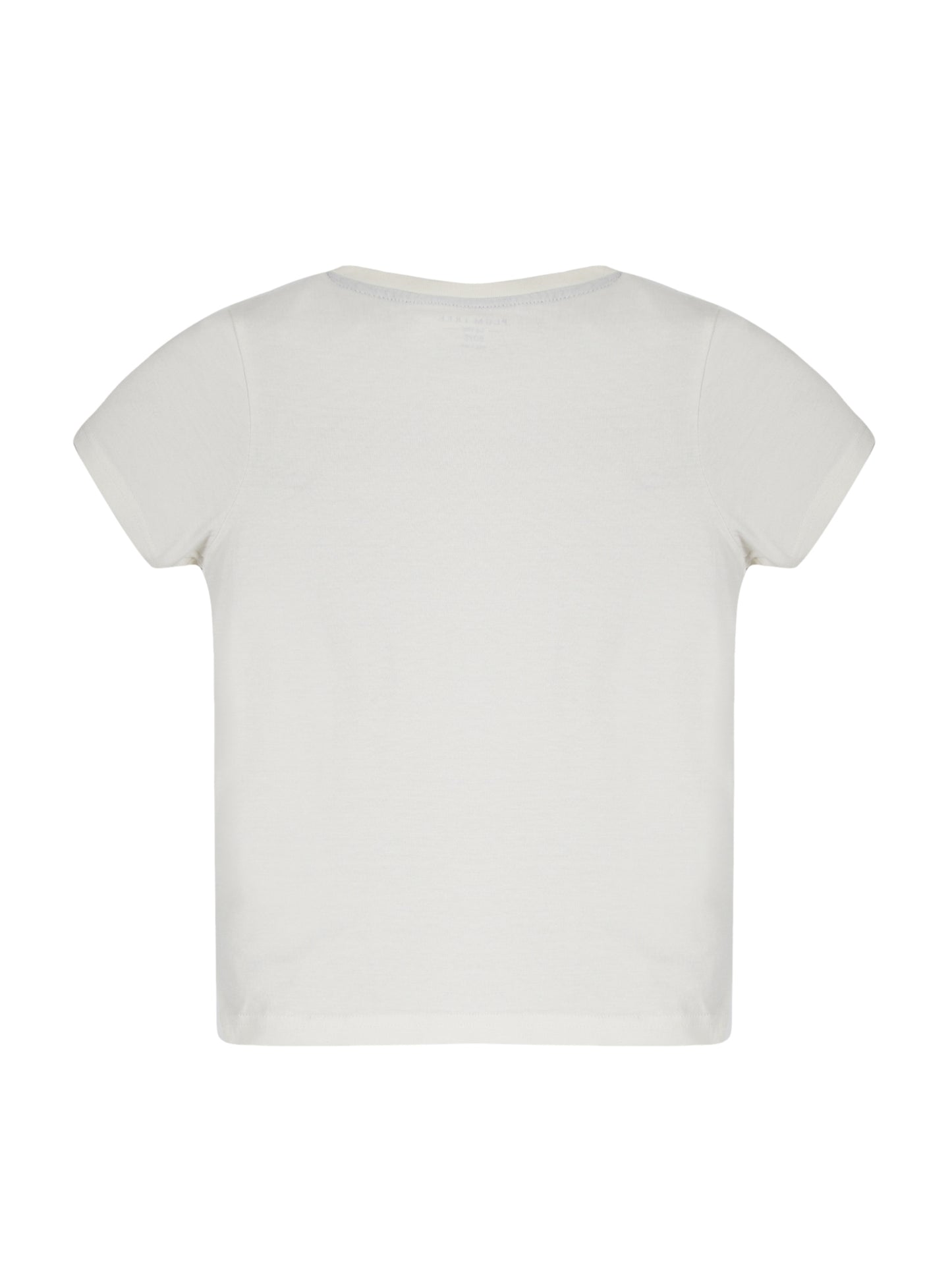 Plum Tree Boys Half Sleeve Universe Print T-shirt( Pack of 2)-OFF WHITE NAVY