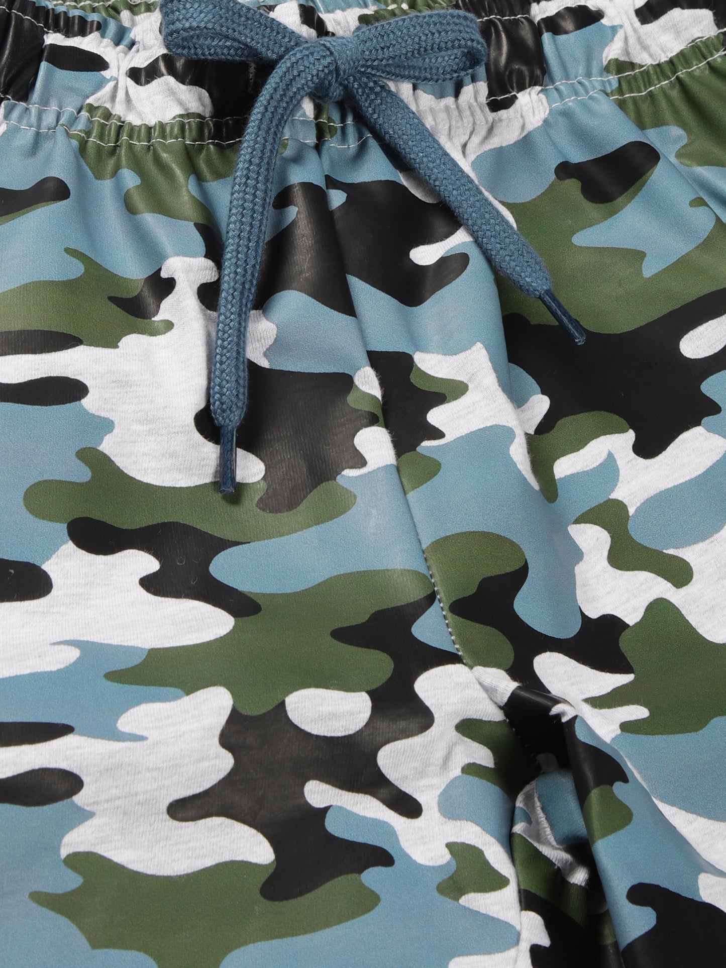 Plum Tree Boys Camoflague Print Joggers track pant ( Pack of 2)-CAMOFLAGUE NAVY