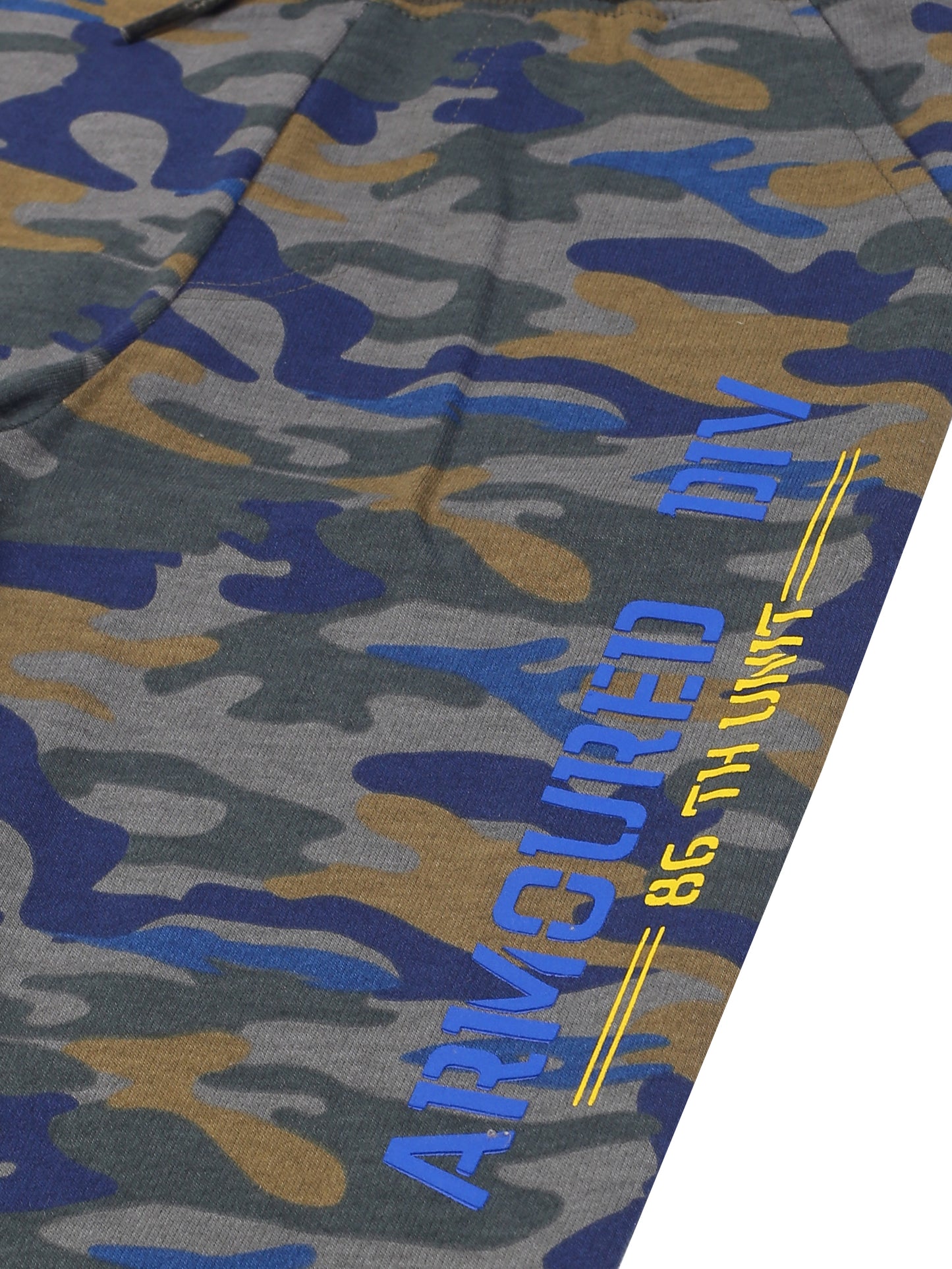 Boys 86 Print Jogger Track Pant- Camoflague
