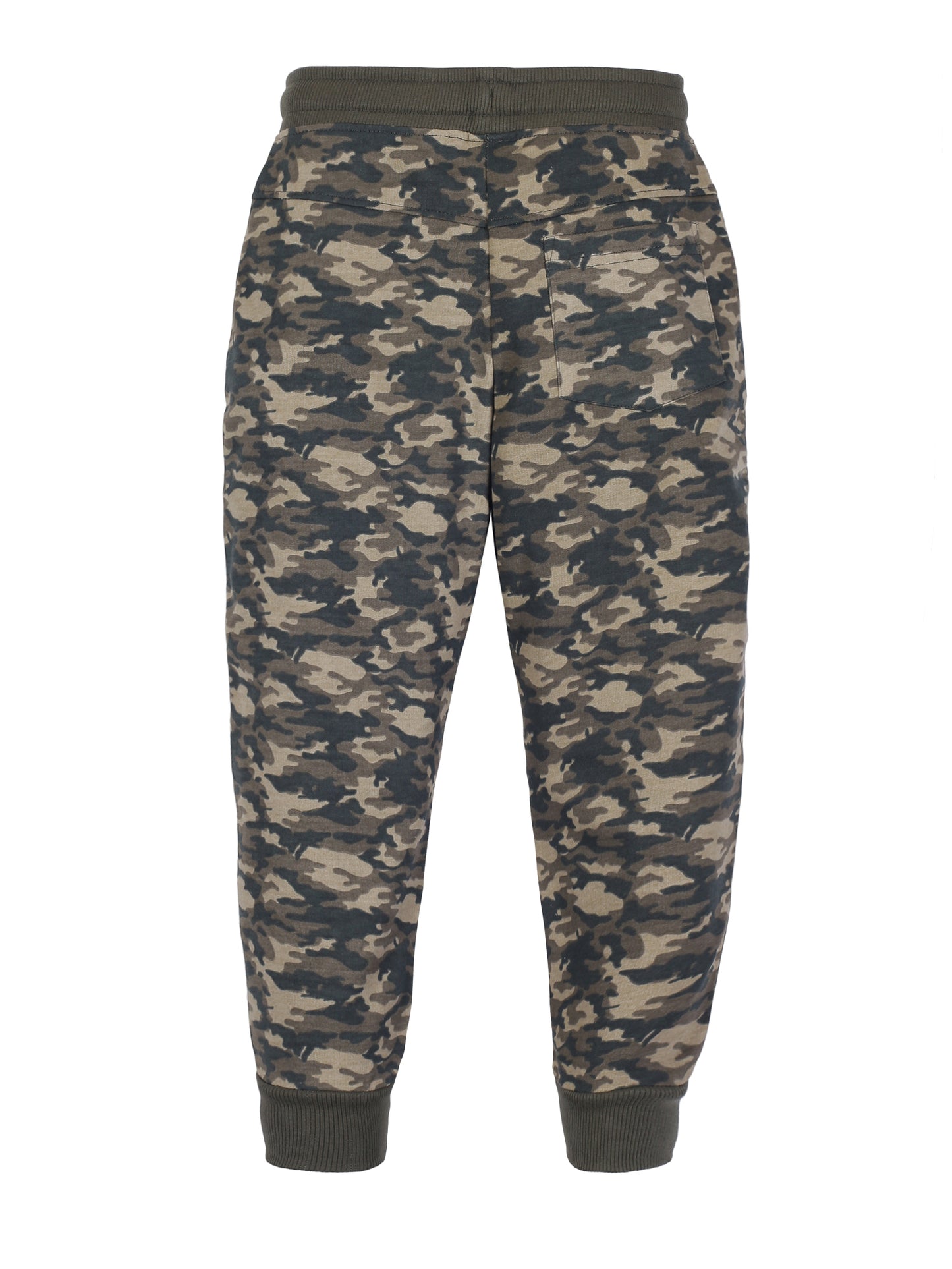 Boys Combat Team Print Jogger Track Pant- Camoflague