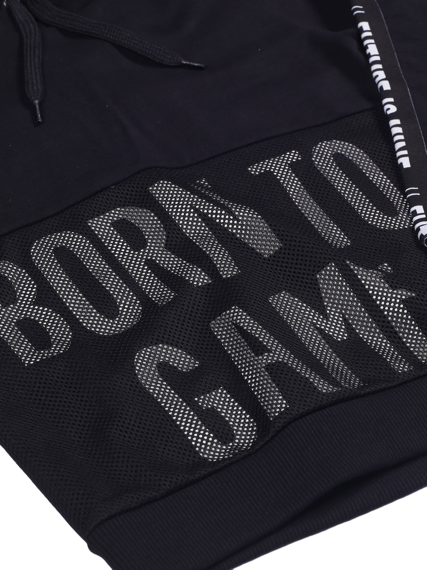 Boys Game Print Hoodie Sweatshirt- Black
