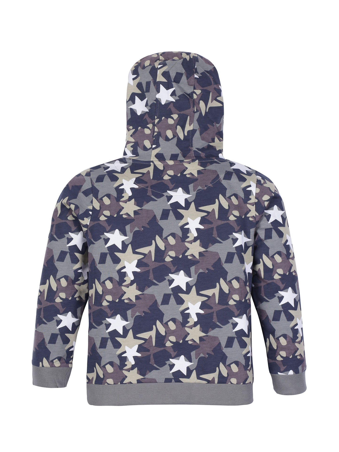 Boys Explorer Print Hoodie Sweatshirt- Camoflague