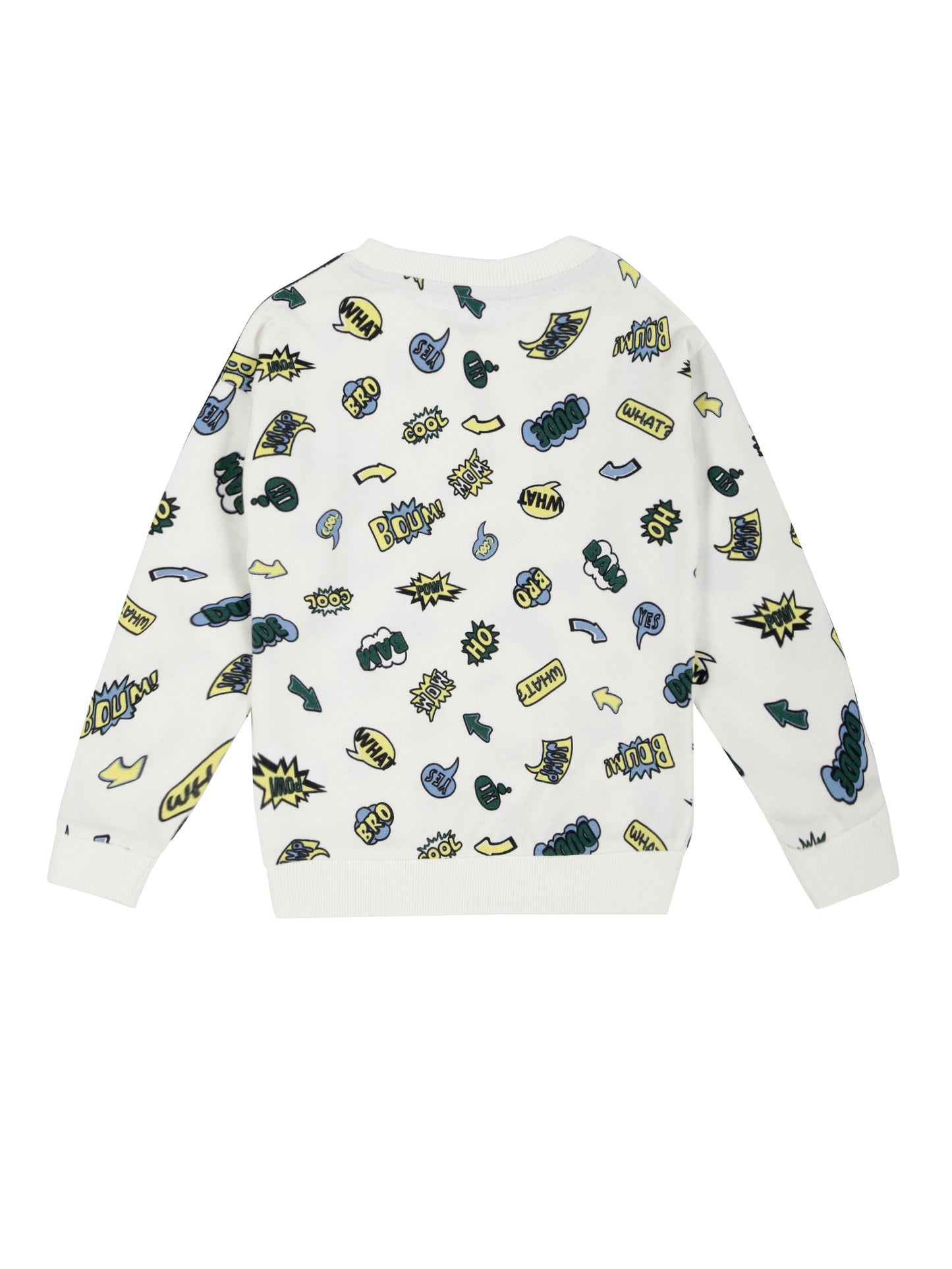 AOP Crew Neck Sweatshirt - Off White