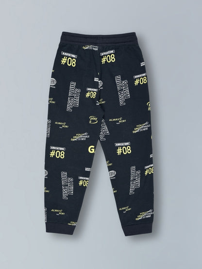 Boys Premium Soft Cotton full sleeve T-shirt and jogger pant Clothing Set