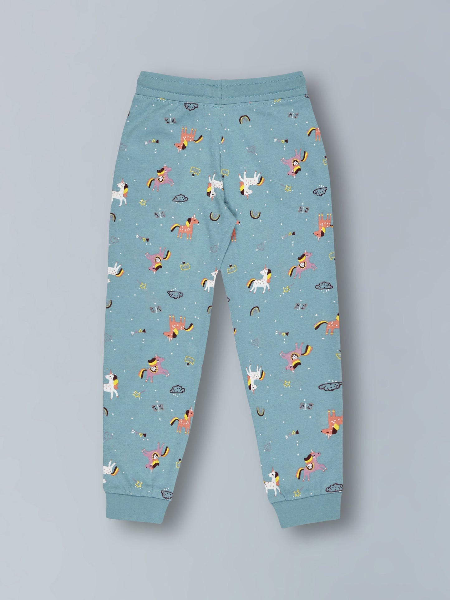 Girls Premium Soft Cotton Full sleeve T-shirt and jogger pant clothing set