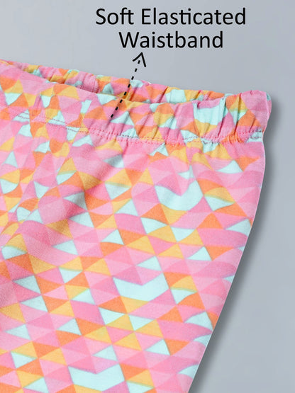 Girls Cotton Lycra Stretch Cycling Shorts Pack of 3