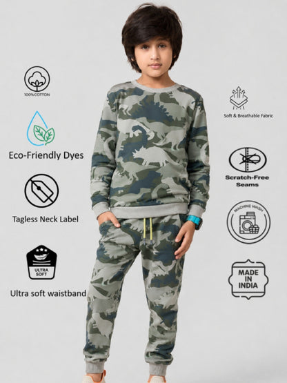Boys Premium Soft Cotton full sleeve T-shirt and jogger pant Clothing Set