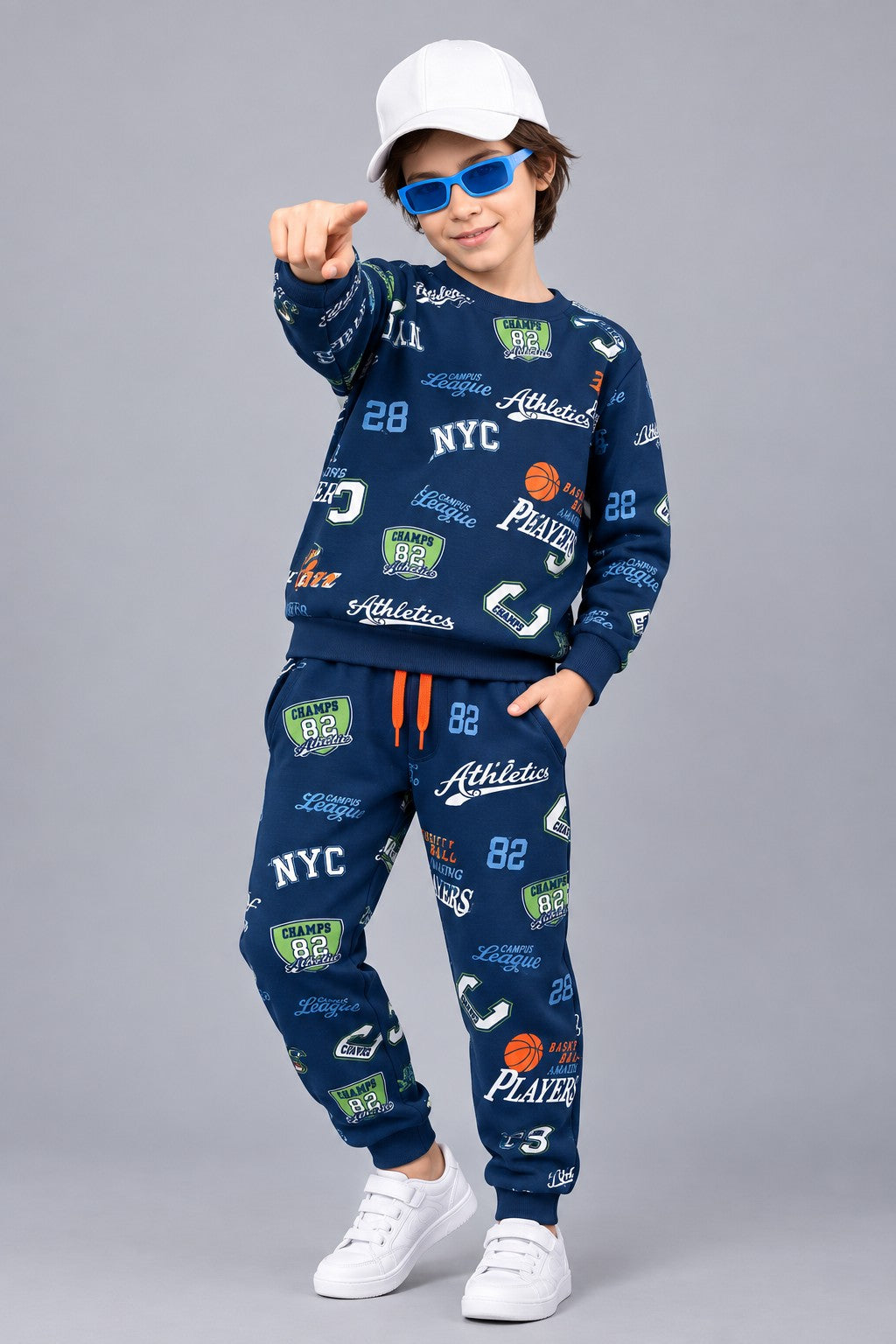 Boys Premium Soft Cotton full sleeve T-shirt and jogger pant Clothing Set