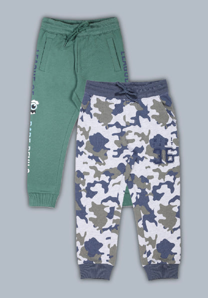 Camoflague Printed Jogger Track Pant Pack of 2