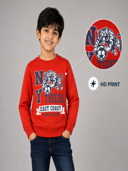 Boys Premium Soft cotton full sleeve Round Neck Sweatshirt
