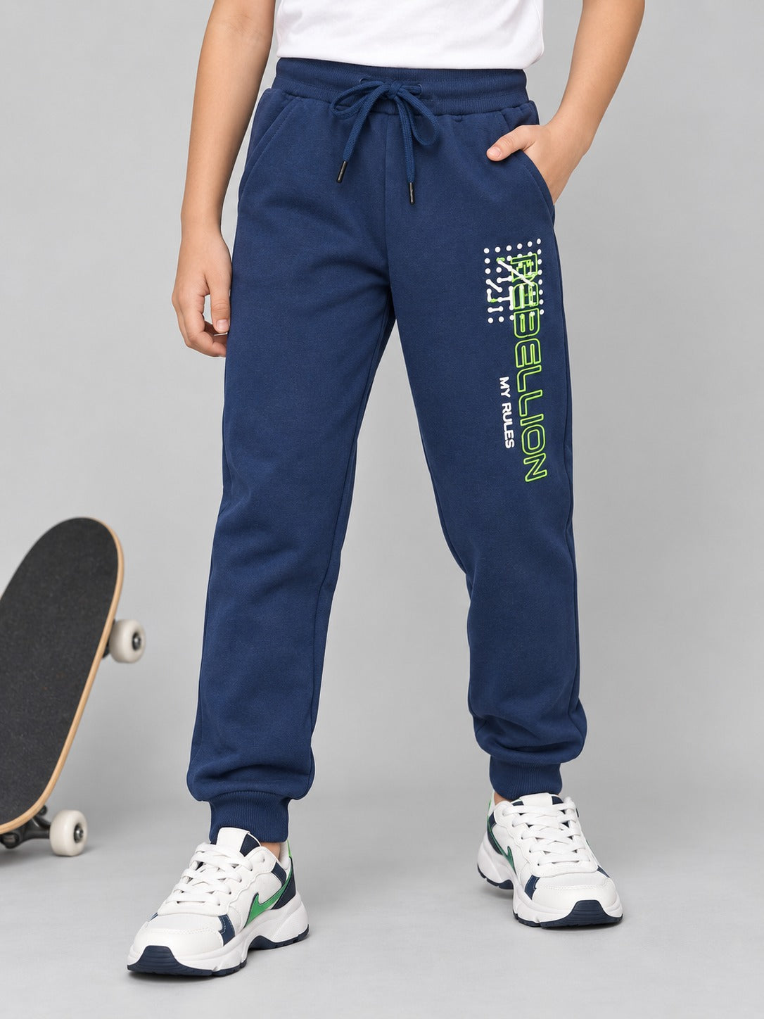 Boys Premium Soft cotton Regular Fit Printed Jogger