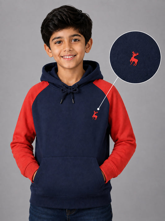 Boys Premium Soft cotton full sleeve Hooded Sweatshirt