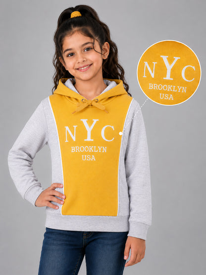 Girls Premium Soft cotton full sleeve Hooded Sweatshirt