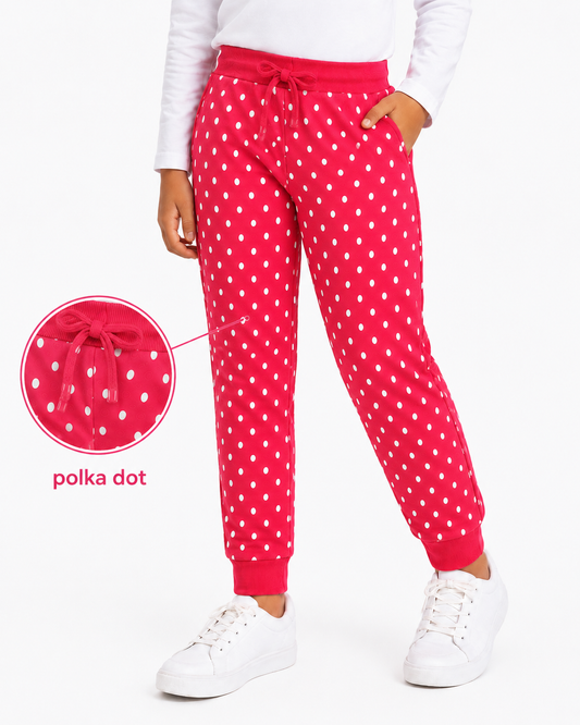 Girls Premium Soft Cotton Jogger Track Pant