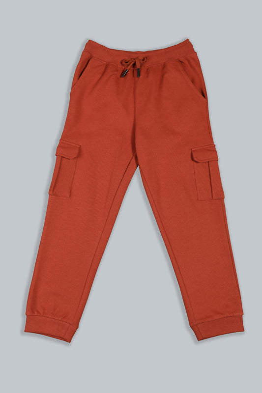 Boys Cargo Pocket Jogger Pants