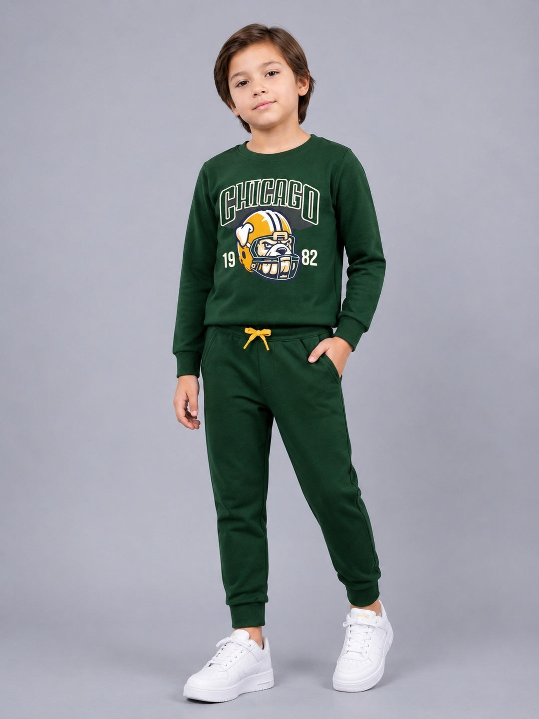 Boys Premium Soft Cotton full sleeve T-shirt and jogger pant Clothing Set
