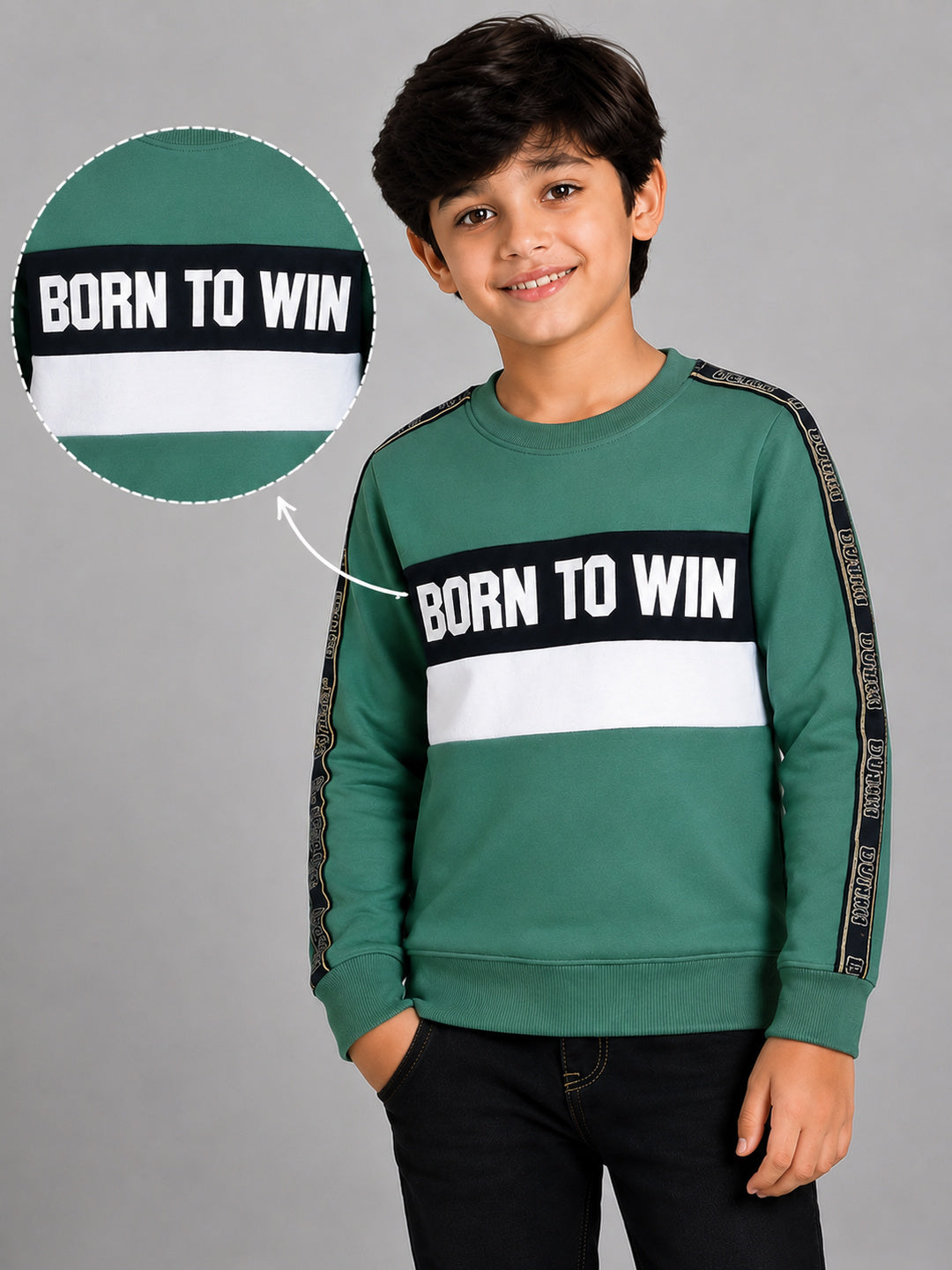 Boys Premium Soft cotton full sleeve Round Neck Sweatshirt