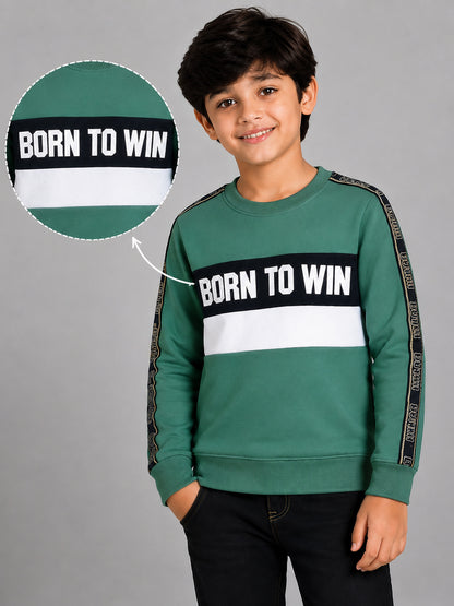 Boys Premium Soft cotton full sleeve Round Neck Sweatshirt