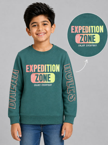 Boys Premium Soft cotton full sleeve Round Neck Sweatshirt