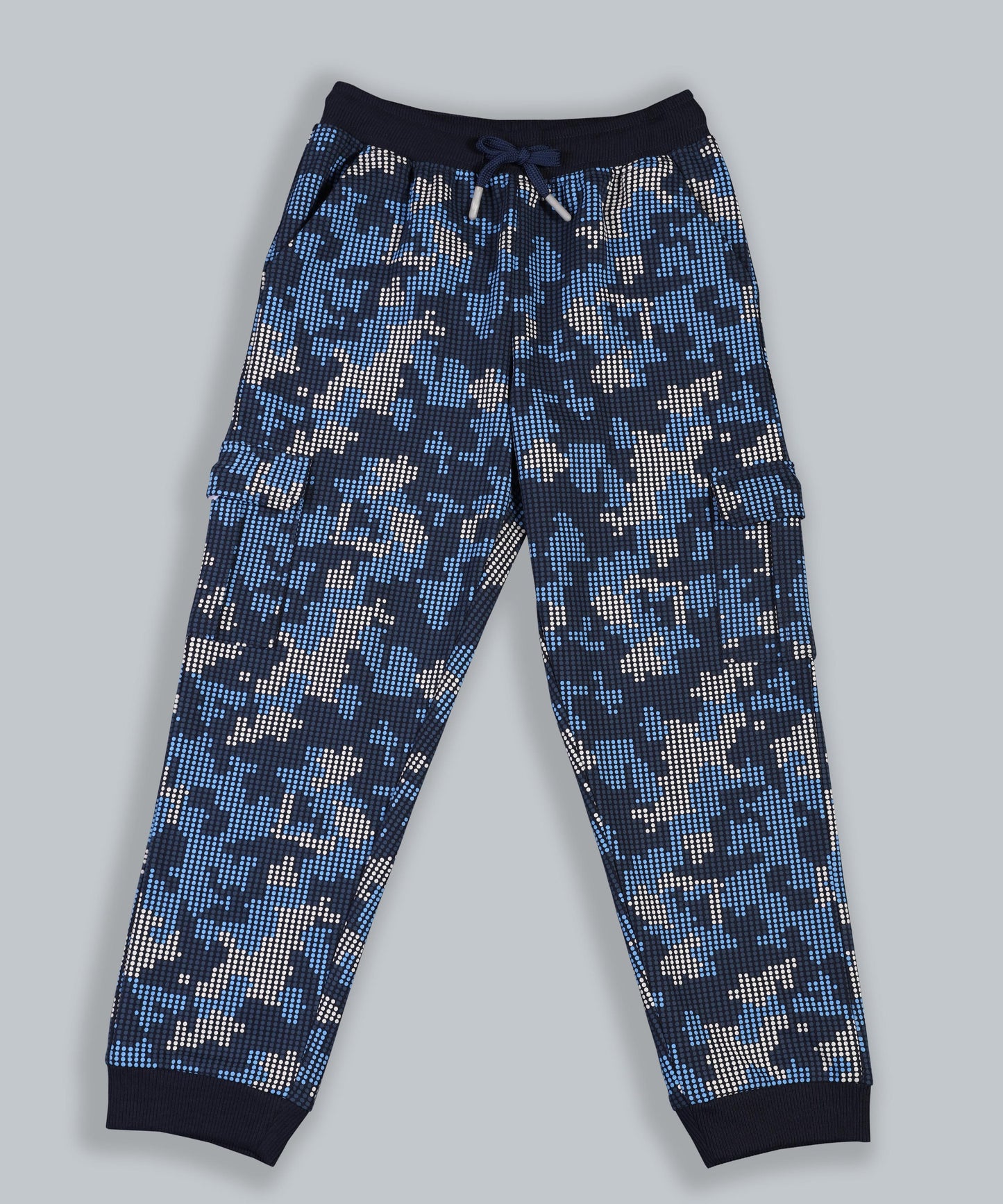 Boys Camo Cargo Pocket Jogger Pants
