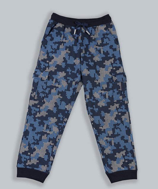 Boys Camo Cargo Pocket Jogger Pants