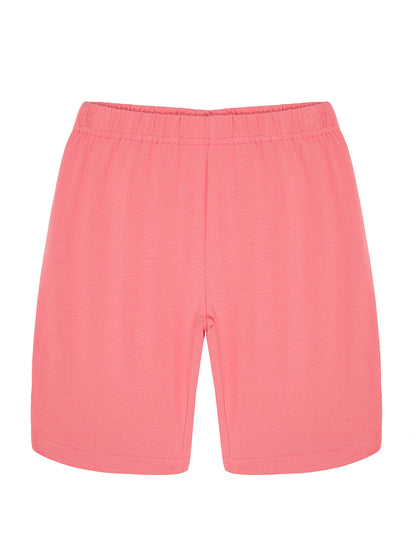 Girls  Set of 3 soft lycra cotton Cycling Shorts-WHITE NAVY