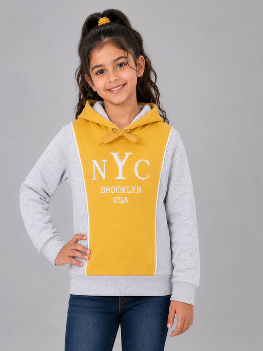 Girls Premium Soft cotton full sleeve Hooded Sweatshirt