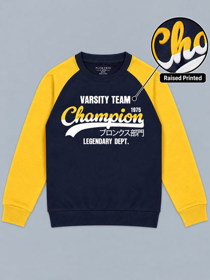 Boys Premium Soft Cotton Full Sleeve Printed Round Neck Sweatshirt