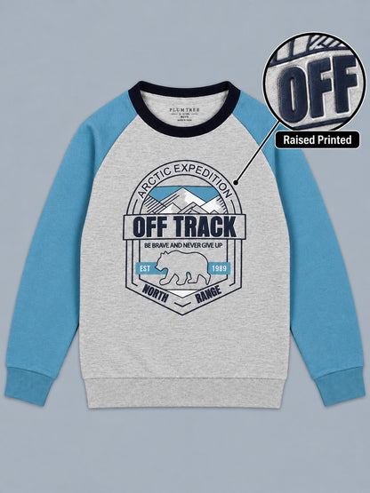 Boys Premium Soft Cotton Full Sleeve Printed Round Neck Sweatshirt