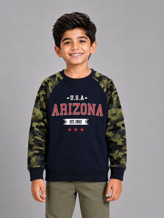 Boys Premium Soft cotton full sleeve Round Neck Sweatshirt