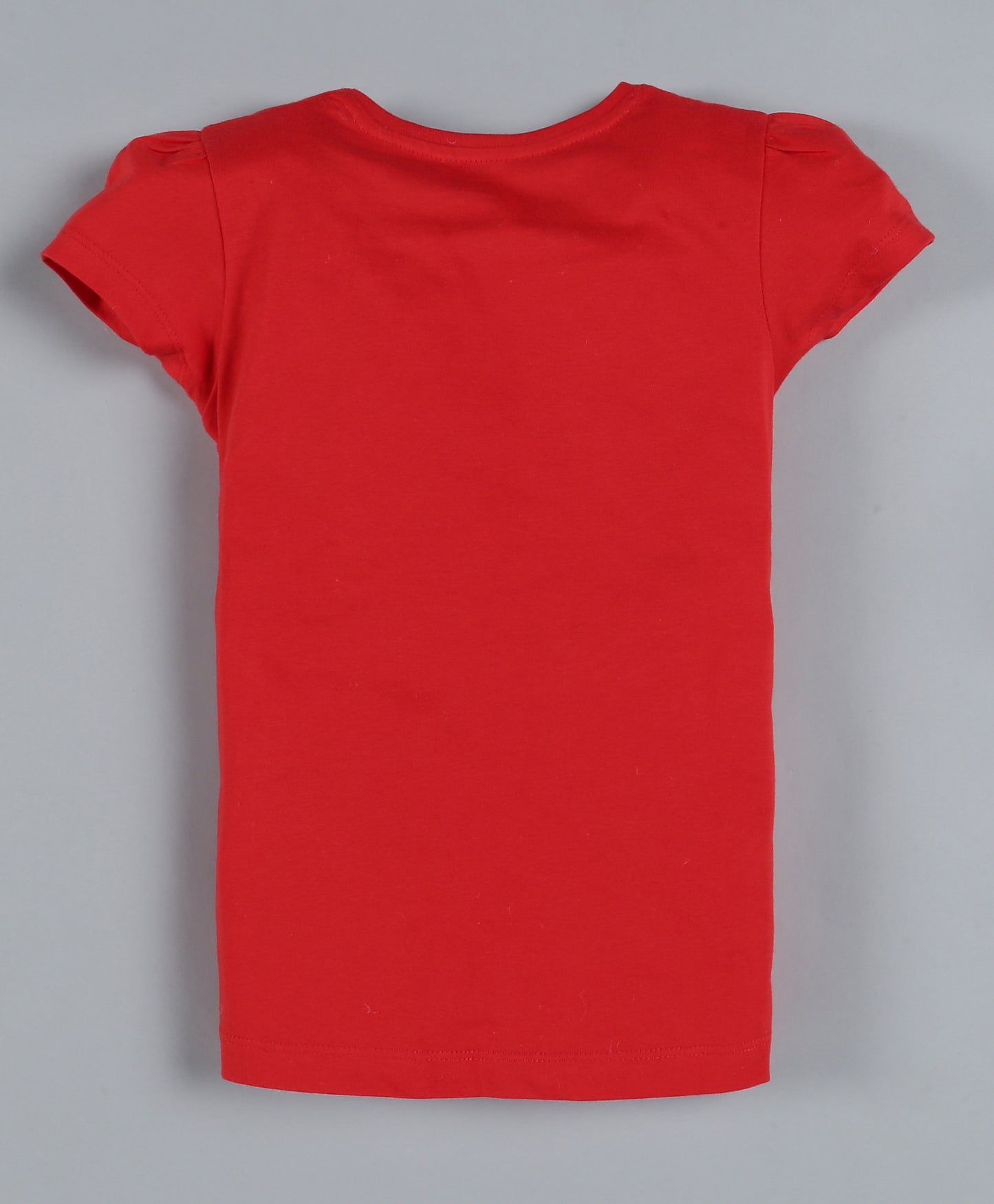 Plum Tree Girls Cool Girls Print  T-shirt( Pack of 2)-RED & OLIVE