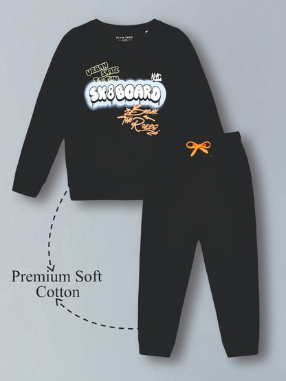 Boys Premium Soft Cotton full sleeve T-shirt and jogger pant Clothing Set