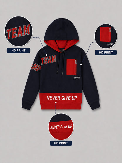 Boys Premium Soft cotton full sleeve Hooded Sweatshirt