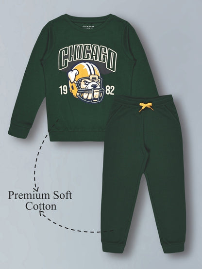 Boys Premium Soft Cotton full sleeve T-shirt and jogger pant Clothing Set