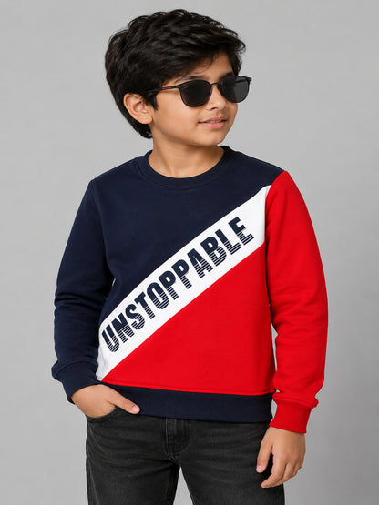 Boys Premium Soft cotton full sleeve Round Neck Sweatshirt