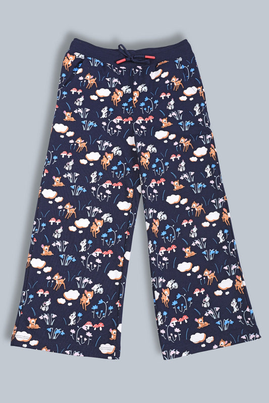 Girls Wide Leg Relaxed Fit Pants
